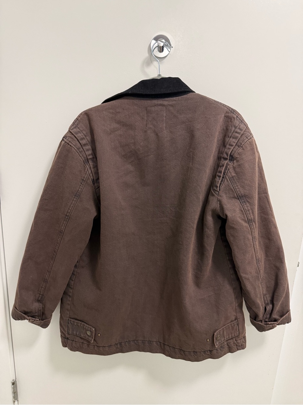 Mango Barn Jacket with Contrasting Collar - Picture 5 of 5